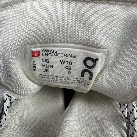 On Running Women's Cloudnova Low Top Walking Runner Sneakers Brown White Size 10 - Picture 5 of 7